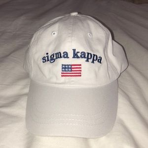 sigma kappa american baseball hat
